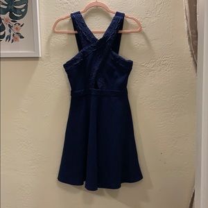 Francescas Navy blue dress